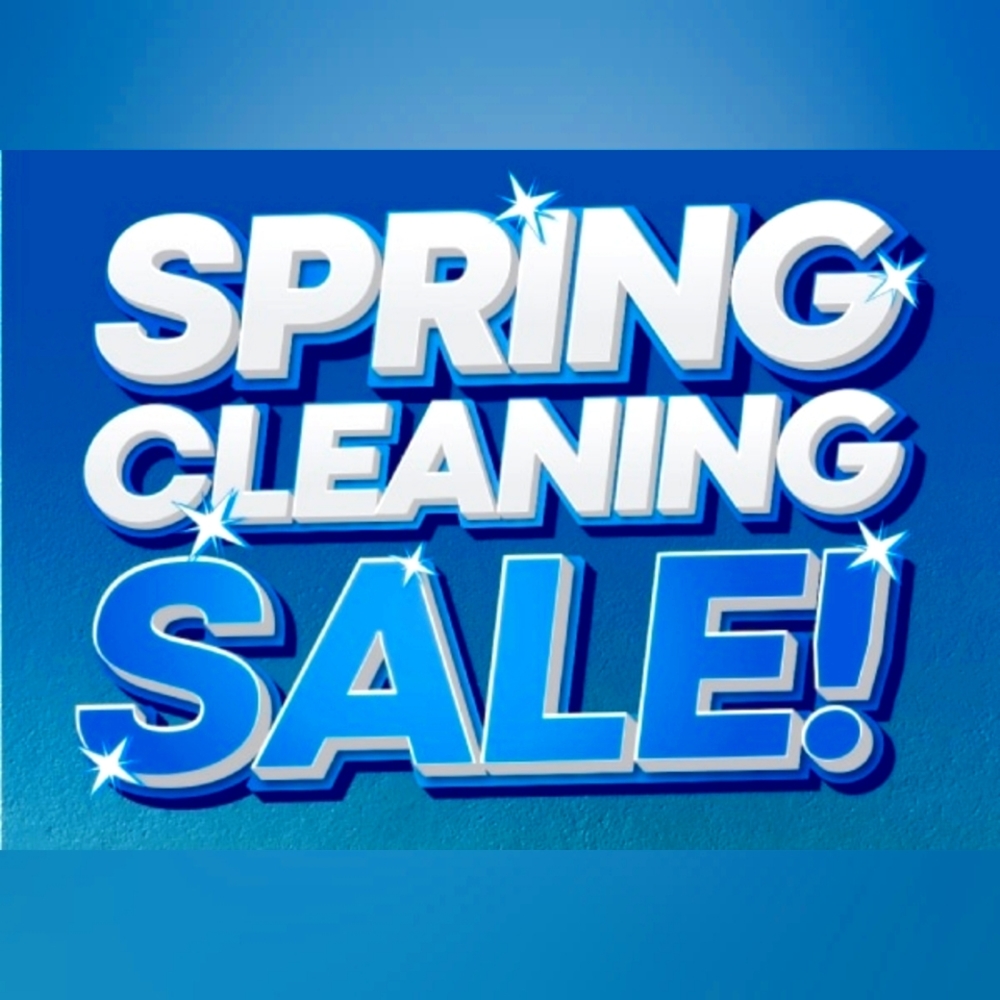 Spring cleaning 2024 sale